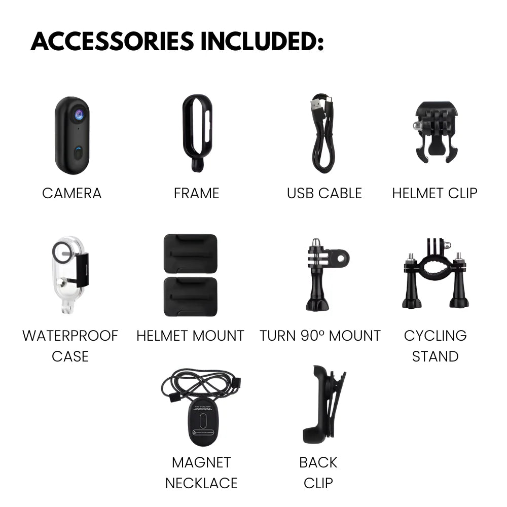 FrostLens 4K Wearable POV Camera