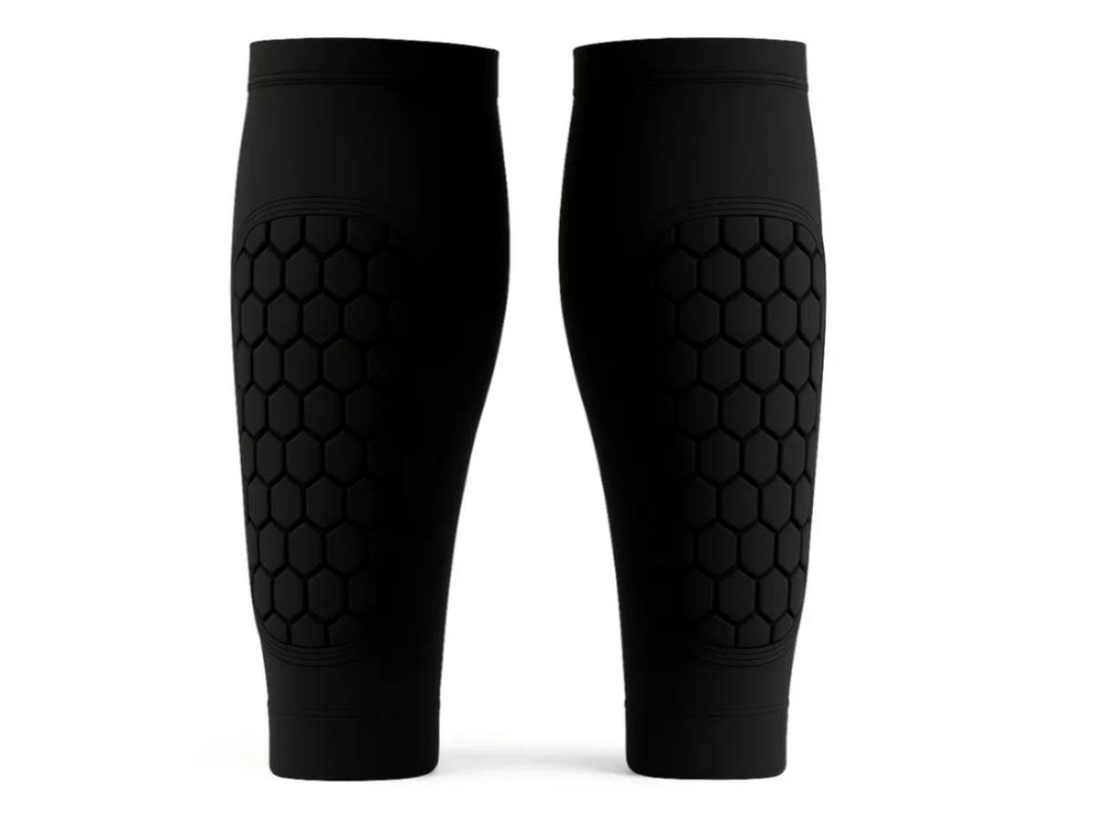 Ski Shin Guards - Protective Compression Sleeves