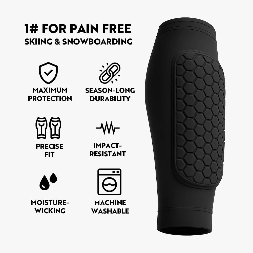 Ski Shin Guards – Protective Compression Sleeves