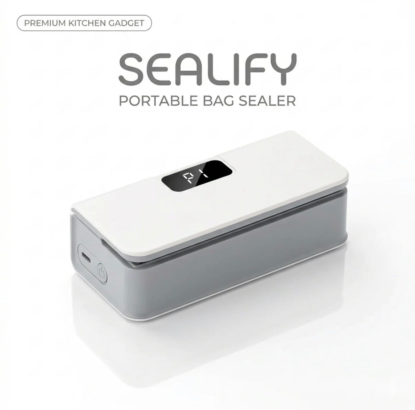 Mini Bag Sealer – Keep Food Fresh in Seconds