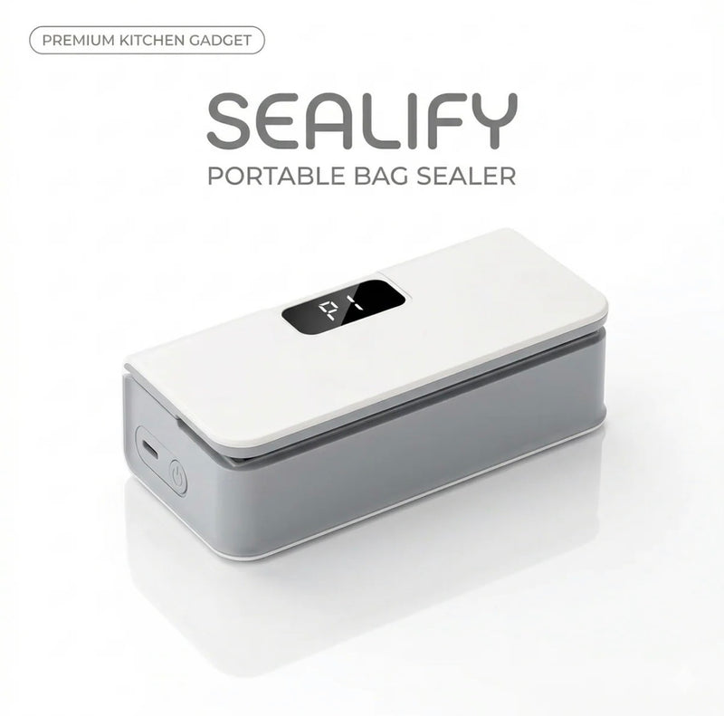 Mini Bag Sealer – Keep Food Fresh in Seconds